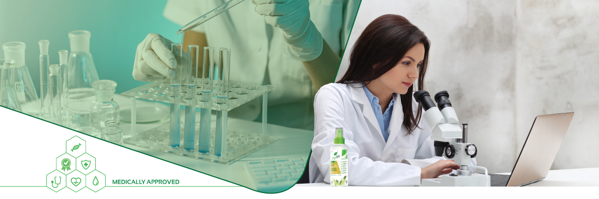 100% natural sanitizer, Natural sanitizer, Non-Alcoholic sanitizer, Chemical and Acid Free sanitizer